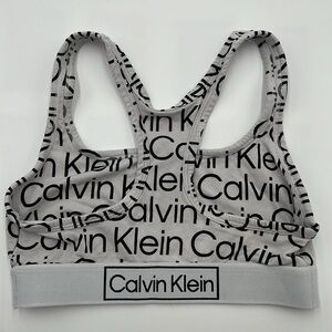Sports bra.   Calvin Klein